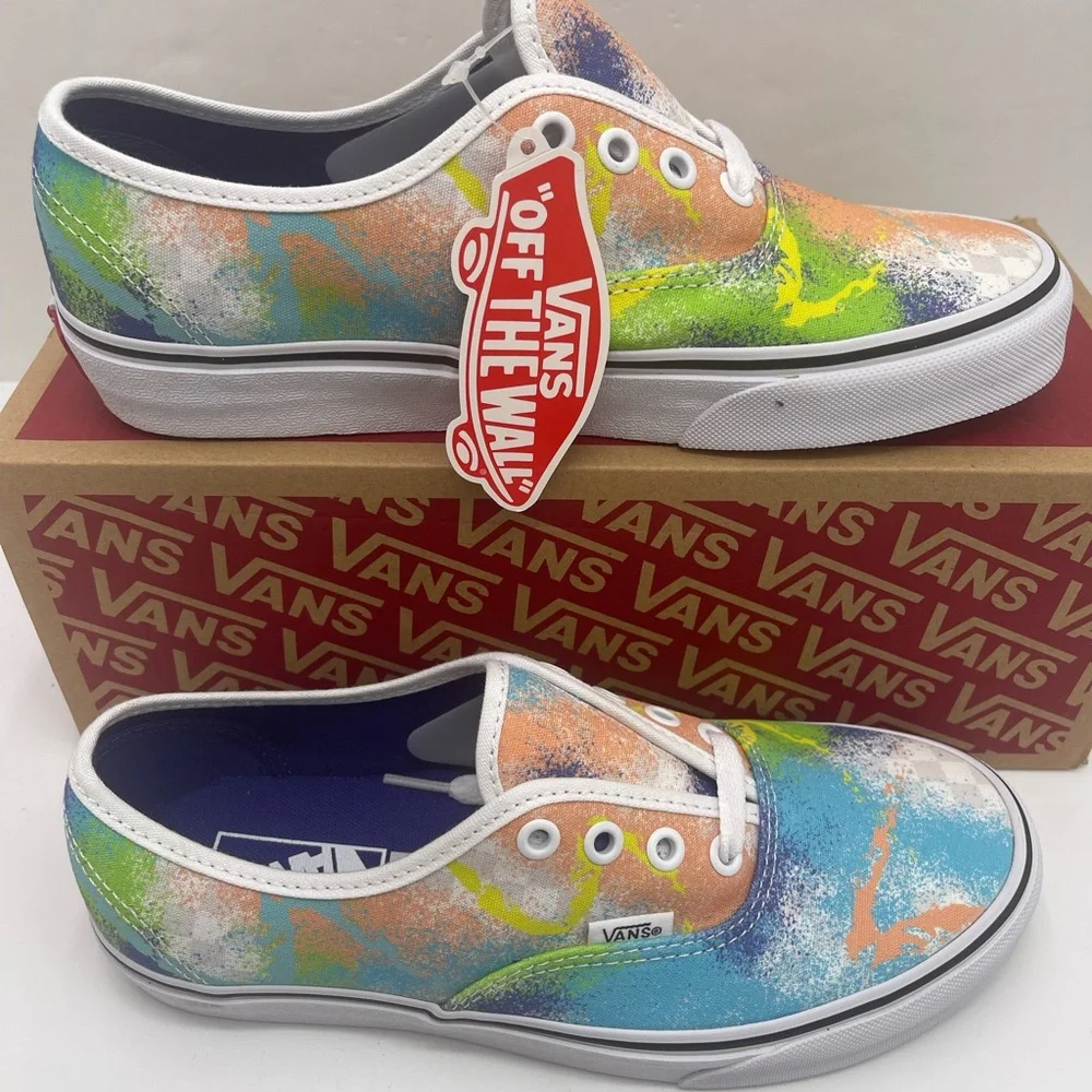 Vans Men’s Authentic (Retro Mart) Multi/True White Sneakers
VN0A348A40L - Picture 2 of 16